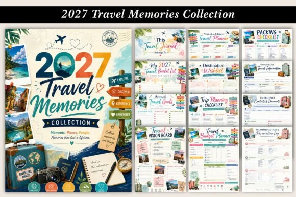 2027 Travel Memories Collection | Printa
