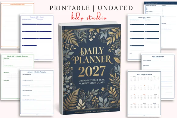 Daily Planner 2027